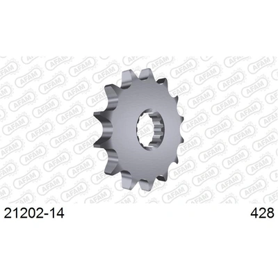 AFAM 14T 428 Front Sprocket - Yamaha YZ85 02- - 14T