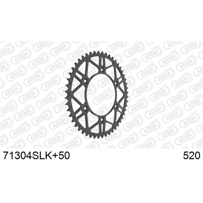 AFAM Self Cleaning Super Light Ktm Rear Steel Sprocket - 50T
