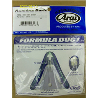 Arai NR-3 Formula Duct Set - Clear