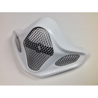 Arai VX-Pro4 Chinbar Exterior Vent Cap With Grill - White