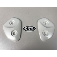 Arai CT-Z Peak Pressure Plate Set - Diamond White