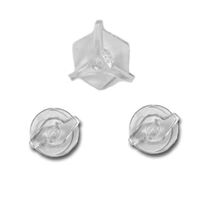 Arai VX-Pro/VX-Pro 4 Peak Screw Set - Clear