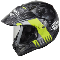 Arai XD-4 Cover Helmet - Matte Black/Yellow