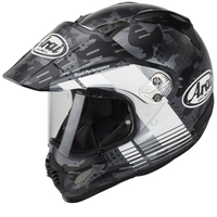 Arai XD-4 Cover Helmet - Matte Black/White