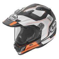Arai XD-4 Vision Orange White Helmet