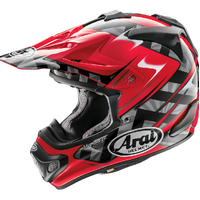 Arai VX-Pro 4 Scoop Helmet - Black/Red