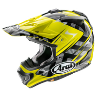 Arai VX-Pro 4 Scoop Helmet - Black/Yellow - M