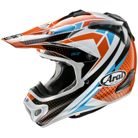 Arai VX-Pro 4 Sprint Helmet - Orange/White/Blue