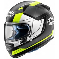 Arai Profile-V Kerb Helmet - Black/White/Yellow