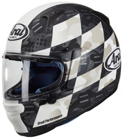 Arai Profile-V Patch Black White Helmet