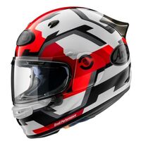 Arai Quantic Face Helmet - Red/White/Black