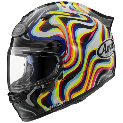 Arai Quantic Swirl Full Face Helmet - White