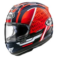 Arai RX-7V Evo Maverick GP5 Helmet - Red/Black