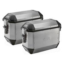 Givi Alaska Trekker Side Cases (Pair) 36L - Silver