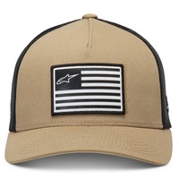 Alpinestars Flag Snapback Hat - Sand/Black - OS