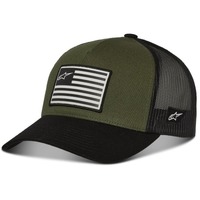 Alpinestars Flag Snapback Hat - Military Green/Black - OS