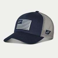 Alpinestars Flag Snapback Hat - Navy/Grey - OS