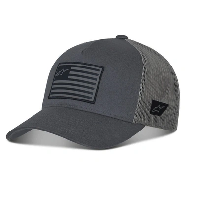 Alpinestars Flag Snapback Hat - Charcoal/Heather/Black - OS