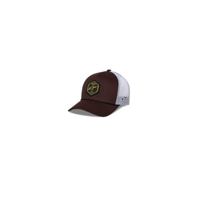 Alpinestars Hexeon Truck Hat - Brown White - One Size