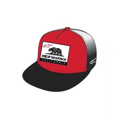 CALI GRADIENT TRUCKER HAT | RED/BLACK/WHITE (3112) / One Size