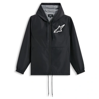 Alpinestars Speeder Chromium Windebreaker Jacket - Black/White