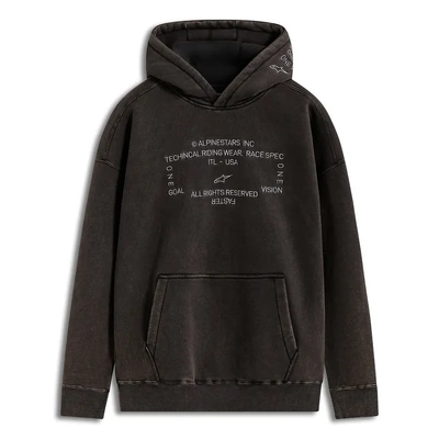 Alpinestars Infinite Washed Oversized Hoodie - Black