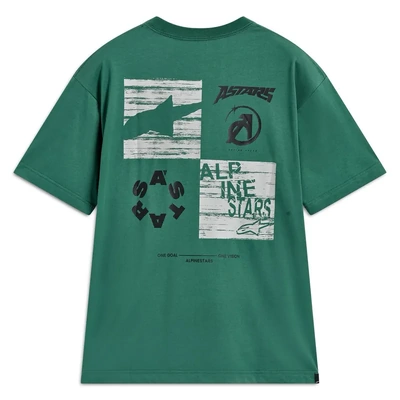 Alpinestars Checkback Oversized Ss Csf Tee - Green