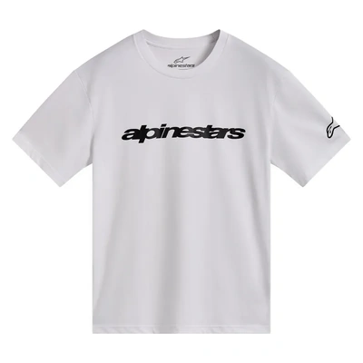 Alpinestars Race Wordmark Ss Csf Tee - White/Black