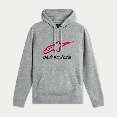 Alpinestars Always V3 Hoodie - Grey/Red/Black