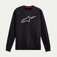 Alpinestars Ageless Crew Fleece - Black/Grey