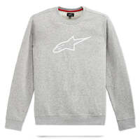 Alpinestars Ageless Crew Fleece - Grey Heather/White