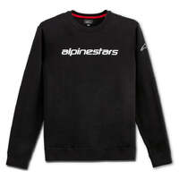 Alpinestars Linear Crew Fleece - Black/White