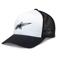 Alpinestars Advantage Tech Trucker Hat - White/Black - OS