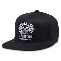 Alpinestars Double Check Flatbill Hat - Black/White