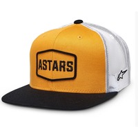 Alpinestars Framed Trucker Hat  - Gold/Black/White - OS