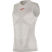 Alpinestars Tech Tank Summer - Silver/Red