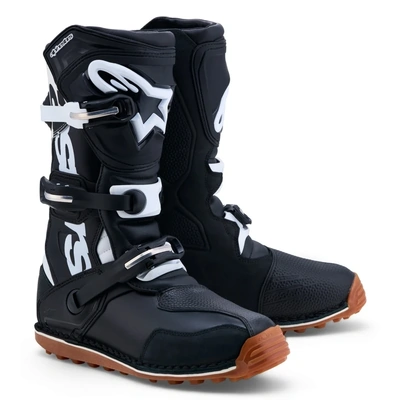 Alpinestars 2027 Tech T Trials Boot - Black White Gum