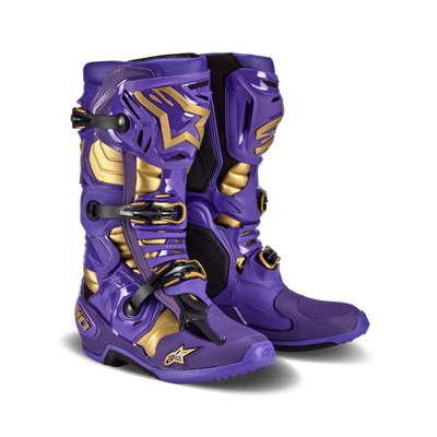 Alpinestars Limited Edition Champ Tech 10 Boot - Purple/Gold