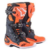 Alpinestars Tech 10 Boots - Grey/Orange