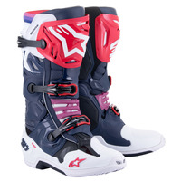 Alpinestars Tech 10 Supervented Boot - Night Navy/White/Rainbow