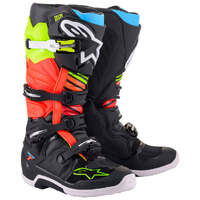 Alpinestars Tech 7 Boots - Black/Red/Yellow