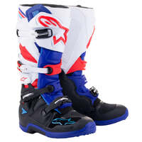 Alpinestars Tech 7 Boots - Black/Blue/Red/White