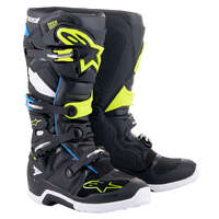 Alpinestars Tech 7 Boots - Black/Enamel/Blue/Yellow