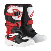 Alpinestars Tech 3S Youth Boot - White/Black/Bright Red