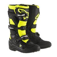 Alpinestars Youth Tech 7S Black Yellow Boots