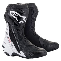 Alpinestars Supertech R V2 Black White Boots