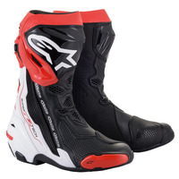 Alpinestars Supertech R V2 Boot - Black/White/Red
