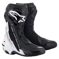 Alpinestars Supertech R V2 Vented Boots - Black/White