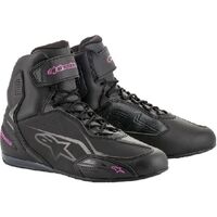 Alpinestars Womens Faster V3 Shoes - Black/Fuchsia