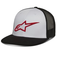 Alpinestars Corp Trucker Hat - White/Black - OS